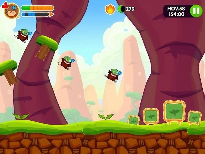 Ginger Dash Journey Game Screenshot